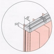 tenda verticale da interno